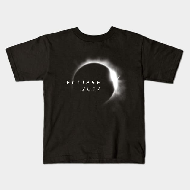 Total Solar Eclipse August 21 2017 Kids T-Shirt by vo_maria